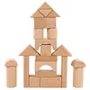 Bausteine ​​Kinder Holzkasten -Kits können für 2 Jahre alte Bissen versammelt werden, um Lepins Freator Early Education Toys zusammenzubringen