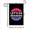 Stock Lets Go Brandon Garden Flag 30x45cm USA President Biden FJB Outdoor Flags Yard Decoration American Flags Banner Ornaments