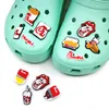 Tavuk F A Croc Charms Moda Aşk Ayakkabı Aksesuarları Dekorasyonlar Takılar Pvc Yumuşak Ayakkabılar Takım Süs Tokes