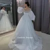 Inne suknie ślubne Proste organza iluzja o-dubai Dubai Ball Suknia balowa długie puchanie rękawów