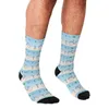 Herrensocken, lustige Herren-Fahrrad-Mountainbiker-Muster, bedruckt, Hip-Hop-Männer, glücklich, niedlich, Jungen, Street-Style, verrückt nach Männern