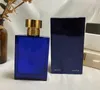 Luxur Design Eau de Toilette Classical Fragrance Blue Bottle Nature Spray For Men 100 Ml Long Loting Time Spray