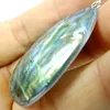 Pendant Necklaces Fashion Design Natural Abalone Shell Charms Necklace For Women Jewelry Making DIY Findings 1PCPendant