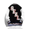 Giacche da uomo Arrivo da uomo Autunno Velluto a coste Ricamato Bomber da baseball da uomo Unisex Donna Varsity Coat Patchwork Stadium Award