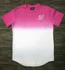 Herren-T-Shirts, das neueste Seiden-Siksilk-T-Shirt, Schwarz, Weiß, Rot, Punkt, langer Stil, Hip-Hop-T-Shirt, Hemden, Tops, Männer, Longline-T-Shirts mit Herren