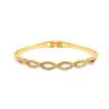 Bracelet Twist Bracelets Pour Femmes Ins Plein Diamant Creux Croix Géométrique Bracelet De Mode Simple Personnalité BraceletBangle Inte22