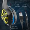 Headphones & Earphones Game Gaming Headsets Bass Stereo Over Head Earphone Casque PC Laptop Microphone Wired Headset For PS4 Xbox 2022