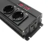 Inversor do carro 6000w Pico DC 12V / 24V para AC 220V LED Display UE Plug Energy Inversor Charger Transformer Inversor