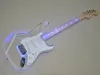 LED-Licht-Acryl-E-Gitarre mit Tremolo-Brücke, Ahorngriffbrett. Angebot maßgeschneidert