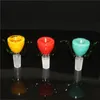 Hookah Smoking Bowl Piece Accessories 14mm Adapter Glass Bowls Joint For Beaker Bong Glass Water Pipe Bongs