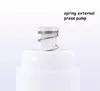 AS 15ml 30ml 50ml Empty Airless Bottle Lotion Cream Pump Plastic Container Vaccum Spray Cosmetic Bottles Dispenser For Travel