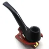 Plastic Portable Foldable Pipes Rack Holders Tobacco Smoking Pipe Stand Smoking Tool Accessories