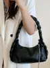 Evening Bags Ladies Candy Color Chain Shoulder Bag High Quality Net Celebrity Messenger Fashion Handbag Braided Underarm BagEvening