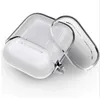 For airpods pro air pods 3 Headset Accessories airpod 2 Solid Transparent TPU Silicone Cute Protective Headphone Cover Apple Wireless Charging Box airpod pros Case