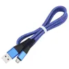Câble Micro USB Nylon Charge Rapide Câbles USB Type C pour Samsung Xiaomi HTC Cordon de Données Fil de Téléphone Mobile 1M