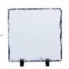 Creative Decoration Sublimation Slates Telhas Rock Pintura DIY Térmica Transferência Térmica Photo Frame Calor Litografia Natural Arts Sea Navio RRA13066