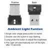 Mini USB LED-autolamp Auto-interieur Sfeerlicht Noodverlichting Licht PC Auto Kleurrijke decoratieve lamp Autoaccessoire6048688