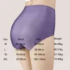 Damen-Slip, Baumwolle, Eisseide, hoher Taille, Bauch-Slip, nahtlose Unterwäsche, Hosen, Komfort, Dessous, weibliche atmungsaktive Unterhose, Slips L220802