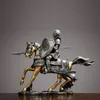 Light Luxury Armor Knight Decorative Objects Creative Living Room Office Decoration Gifts