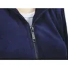 أزياء Womens Hoodie Sweatshirt سترة سترة سترة مع سستة غطاء محرك السيارة نحيف كارديجان طويل الأكمام منقوشة من الصوف ونسى هوديز السترات العلامات التجارية Tees S-XL بالجملة