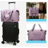 Складная сумка для путешествий Модное плечо Большая емкость Бизнес путешествия Короткая дистанция Багажника Фитнес-мешки 5А + Высочайшее качество Crossbody Дизайнерские сумки негабаритны