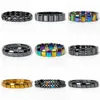 Perlé Brins De Mode Vague Hématite Énergie Bracelets Hommes Nature Haute Polonais Non Magnétique Pour Les Femmes Positive Bijoux Lars22