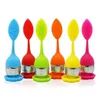 Infusores de folhas de folhas de chá de silicone Infusores de silicone com qualidade de alimento Filme o filtro criativo Filtro de chá de aço inoxidável DHL FY2527 GG02L