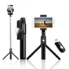 Tripod portable stand multifonctionnel Universal Wall Mobile Phone Téléphone avec fonction selfie