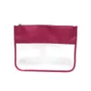 Borsa cosmetica da donna trasparente Borse per trucchi impermeabili in nylon Viaggio Organizzatore da bagno trasparente Borsa da bagno per articoli da toilette