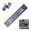 Räknar vikning Push Up Board Multifunktionellt träningsbord Abdominal Muskelförbättring Gym Sport Portable Fitness Equipment