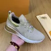 Najnowsze mody Luksusowe Mężczyźni Sneakers siatka zamszowy Sole Circle Circle Designer Rozmiar 38-46 Model MKTTJ489858