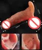 Manicotto del pene in silicone riutilizzabile Manicotto testicolare del pene maschile Manicotto del sesso per l'ingrandimento