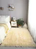 İmitasyon Yün Yumuşak Halı, yatak odası başucu plostroomunda pencere kabini dekoratif battaniyesi için uygundur