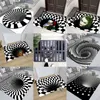 Carpets Sewer Manhole Cover Horror Home Carpet Clown Trap Visual Living Room Floor Mat Halloween Decoration For 40x60cmCarpets