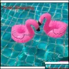 حمامات السباحة الأخرى Spashg Spas Patio Gard Garden Home Deflatable Toy Drinks Cup Holder Watermelon Flamingo Pool Floats Coasters Doactation