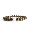 8mm Natural Energy Stone Handmade Beaded Strand Bransoletki dla kobiet Mężczyźni Kochanka Party Club Yoga Jewelry