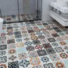 Tapety białe lmitate marmurowy arkusz łazienki arkusz salonu Płytki podłogowe naklejki wodoodporne nowoczesne dekoracje remontu domu