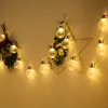 Strings Warm White 1.96in IP44 LED Fata String Light No DimMable 10/20 Globe Bulbs Impermeabile per Patio Garden Holiday Holiday