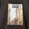 Tasarımcı T Shirtler Erkekler için Kith Diamond Kısa Kollu Sade Siyah T-Shirt Moda Giyim Markası Yuvarlak Boyun İnce Sosyal Ruh Adamı Adam Adam 000024