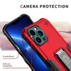 DUAL LAYER Non-Slip Armor Stufftofelfodral med ringhållare för iPhone 13 14 15 Pro Plus Max Moto G 5G G52 E32 Edge Plus Stylus G Pure Google Pixel 7 Back Cover