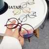 サングラスShatarファッション読書メガネ女性抗ブルーライトエレガントな処方箋老眼鏡のための若いラウンド