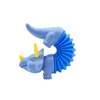 Polyvalent dinosaure bricolage sensoriel Fidget jouets Poptube Twist Tubes jouet Stress soulagement de l'anxiété extensible télescopique soufflet Extension doigt paille printemps Tube cadeaux