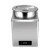 Pearl Warmer Pot Appliance Tapioca Machine Carrielin Boba Isolation Pots 3L 7L för mjölk tea butik rostfritt stål mat varmare pärlor spis