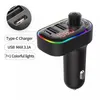 Lettore USB MP3 per auto Bluetooth C12 con caricatori per auto con trasmettitore FM