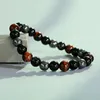 Perles noires naturelles hématite oeil de tigre perlé Protection Bracelets de santé pour femmes hommes énergie élastique poignet bijoux