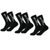 3Pairs Men's Soccer Socks Non Slip Grip Pads for Football Basketball Sports Socks