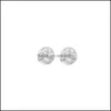 Studörhängen smycken 8mm natursten helande chakra kristall kvarts runda kulpärlor öron juvel för kvinnor släpp leverans 2021 kjxhv