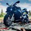 1/12 Panigale V4S 레이싱 크로스 컨트리 오토바이 모델 시뮬레이션 합금 장난감 스트리트 컬렉션 키즈 선물 220418