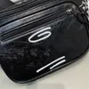 7A Quality Waist Bags Bumbag Handbags Purse Men Women Leather Sport Runner Fanny Pack Belly graffiti Waists Bum Bag Fitness Runnin255a