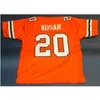 Chen37 Goodjob Men Youth Women Vintage Miami Hurricanes #20 Bernie Kosar University Football Jersey Size S-5XL eller Custom Any Name or Number Jersey